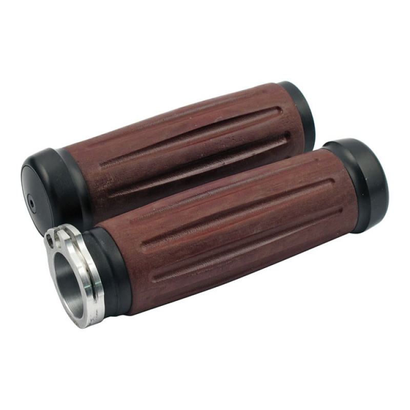 RIVERSIDE BAKELITE RETRO GRIP SET, BLACK 954001