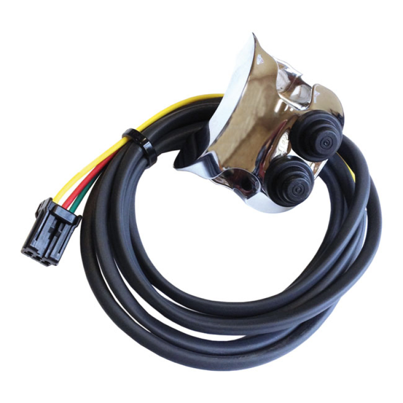 LEGEND, HANDLEBAR CONTROL SWITCH ASSEMBLY. CHROME CHROME. USED TO REPL 954742