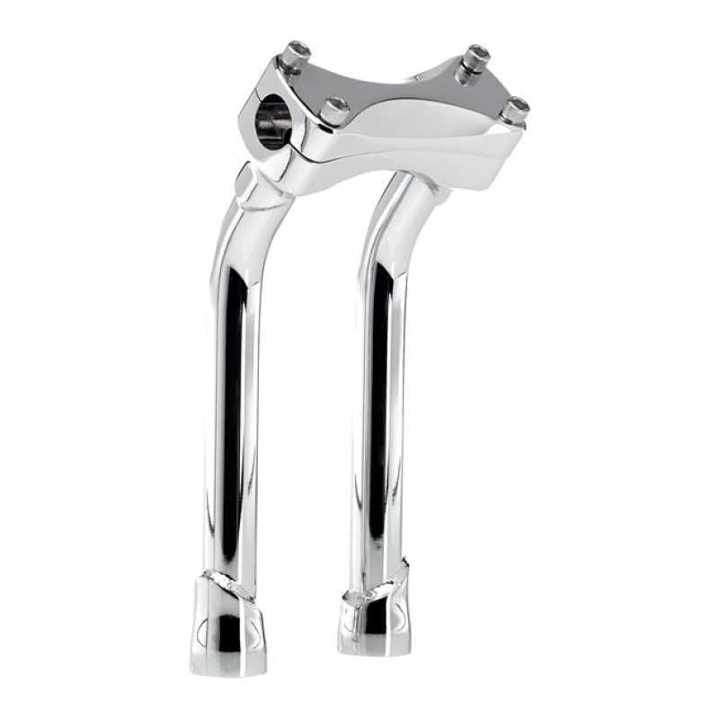 BILTWELL, MURDOCK PULLBACK RISERS 10" CHROME CHROME PLATED. THIS COMES 956186