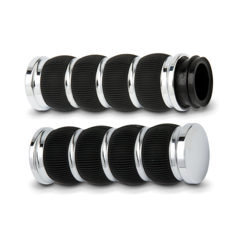 NESS RING LEADER FUSION GRIPS, CHROME 958955