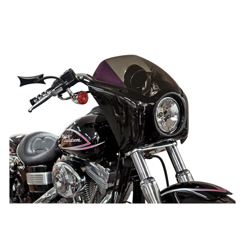 NESS, BOLT-ON DYNA FAIRING KIT. GLOSS BLACK CONSTRUCTED FROM HEAVY-DUT 959095