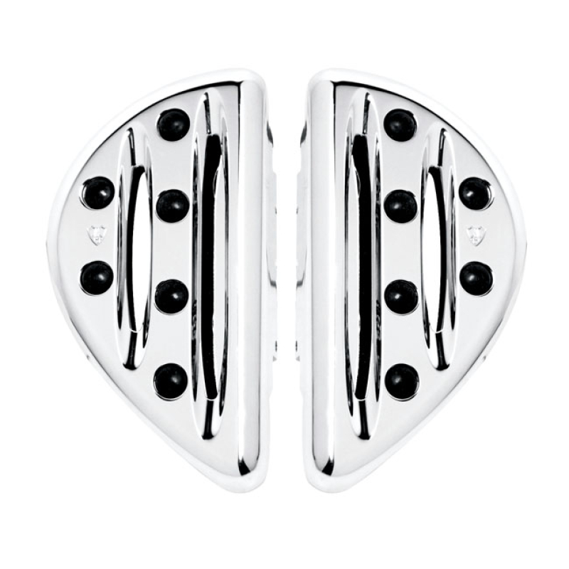 ARLEN NESS, DEEP CUT PASSENGER FLOORBOARDS. CHROME CNC MACHINED FROM F 959237