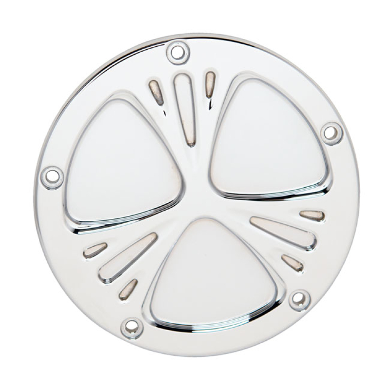 DEEP CUT DERBY COVER, CHROME 959900