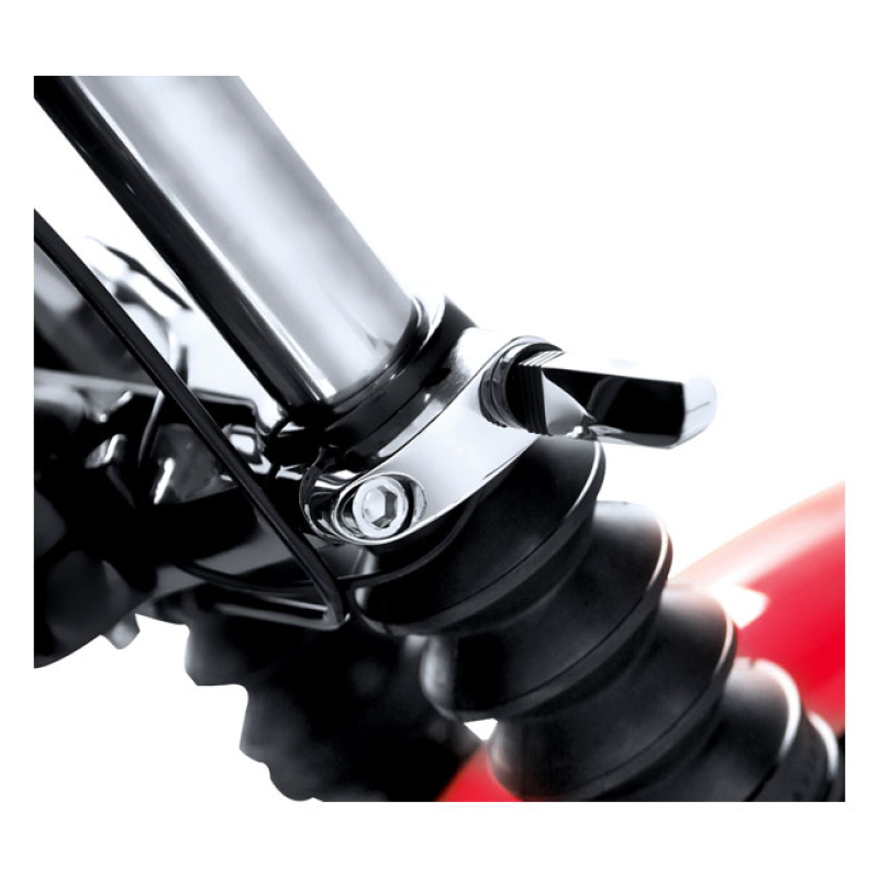 ARLEN NESS, TRIPLE TREE TURN SIGNAL MOUNTS. CHROME RELOCATES STOCK TUR 960232