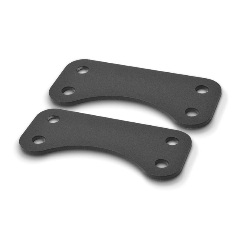 ARLEN NESS, 21" FRONT FENDER LIFT BRACKETS. BLACK BLACK POWDER COATED 960986