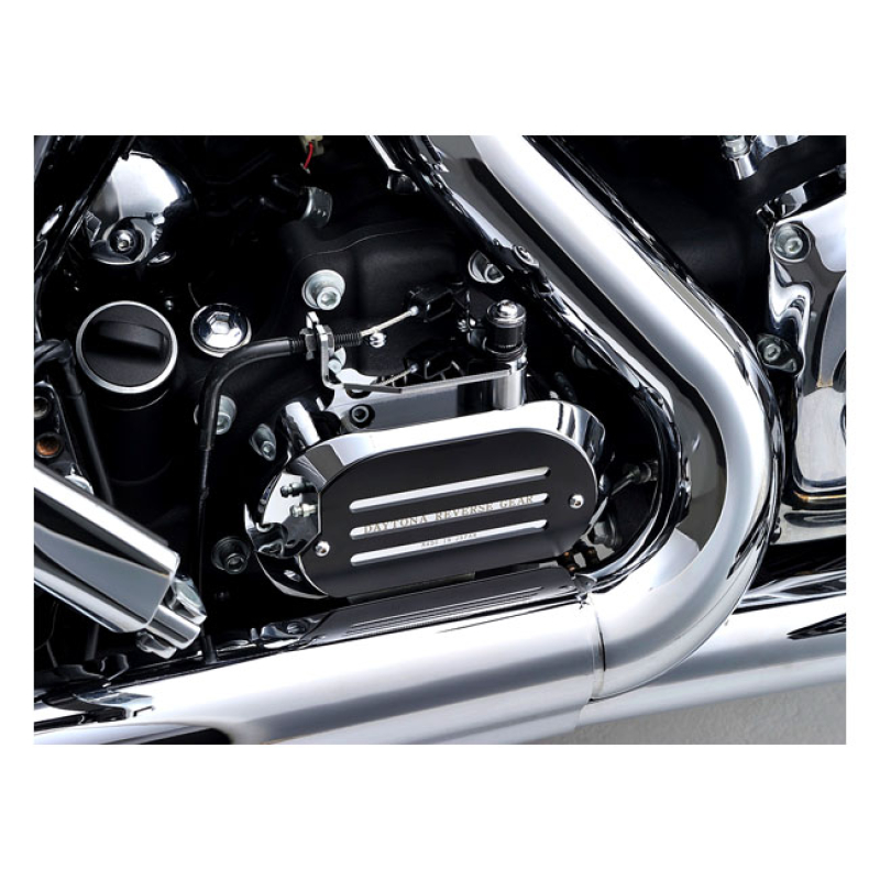 DAYTONA, TRANSMISSION REVERSE GEAR KIT CHROME WITH BLACK ACCENTS. WITH 961298