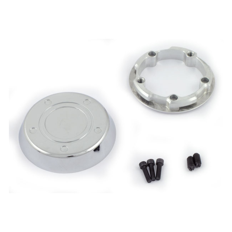 JIMS, TWIN CAM BIKE POCKET. CHROME, 'SLEEPER' IN A STOCK-LIKE 'SLEEPER 961598