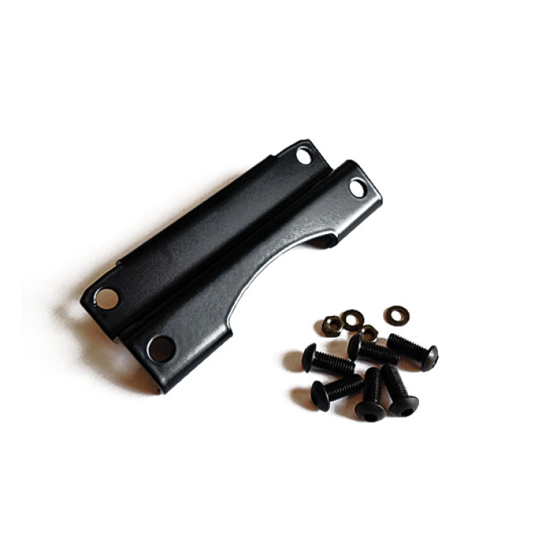 CULT-WERK, HEADLAMP 45MM LOWERING KIT. BLACK BLACK POWDER COATED STEEL 963039