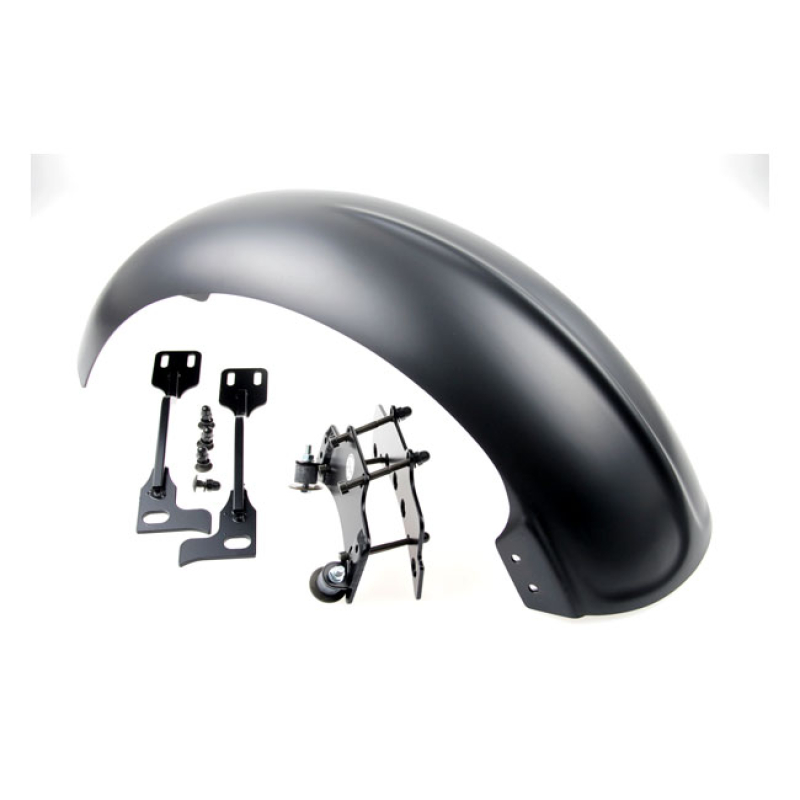 CULT-WERK, XL SPORTSTER SWINGARM FENDER. MATTE BLACK PRECISION ABS CON 963086