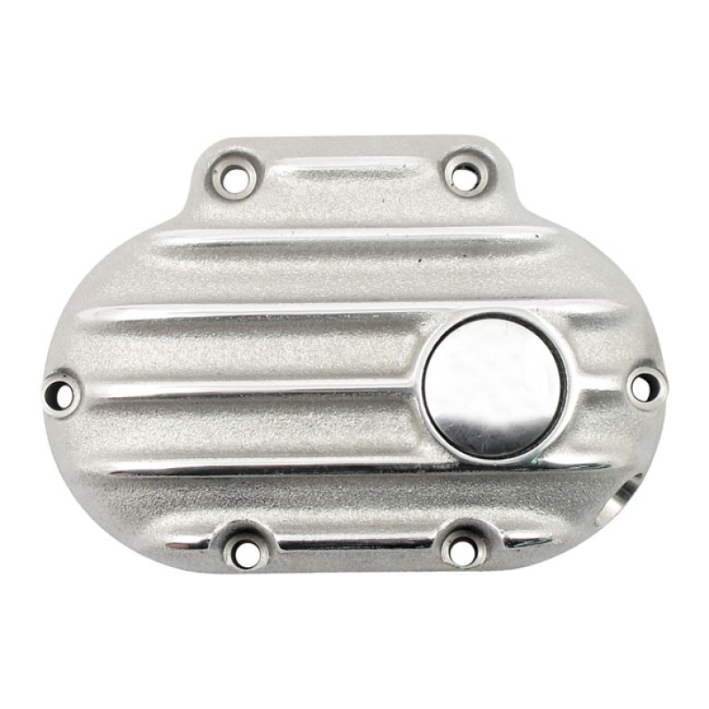 EMD TRANSMISSION END COVER, CABLE CLUTCH. SEMI-POLISHED CAST ALUMINUM 964832
