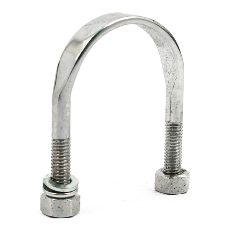 U-BOLT KIT, JIFFY BRACKET. WITH NUTS. CHROME OEM REPLACEMENT REFERENC 970115
