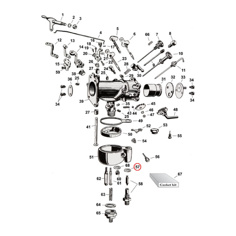 SAMWEL, WASHER SEAL, NEEDLE VALVE CAP LINKERT SEAL BETWEEN THE FLOAT S 970300