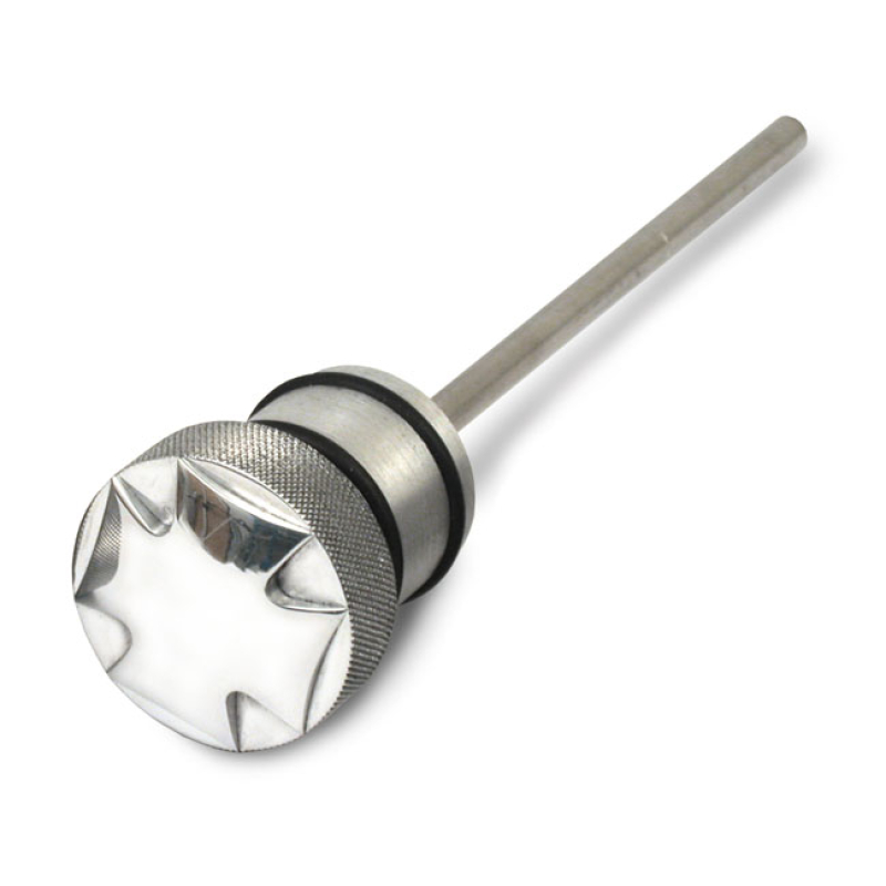 CVP, OIL TANK FILL PLUG WITH DIPSTICK. 12.5CM. MALTESE CROSS 970430