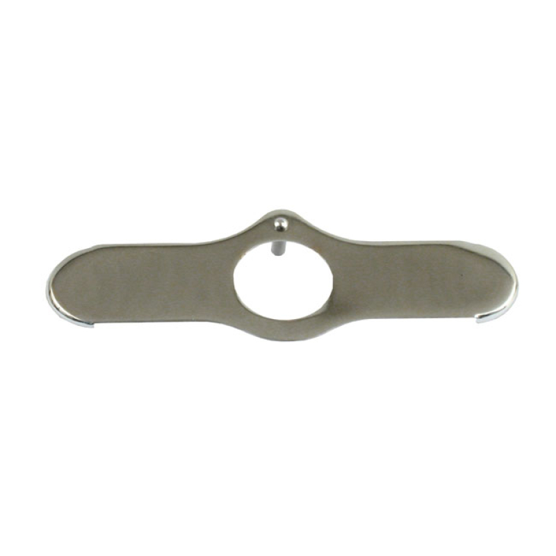 SPRINGER LOCKPLATE FORK STEM NUT,CHROME 971461