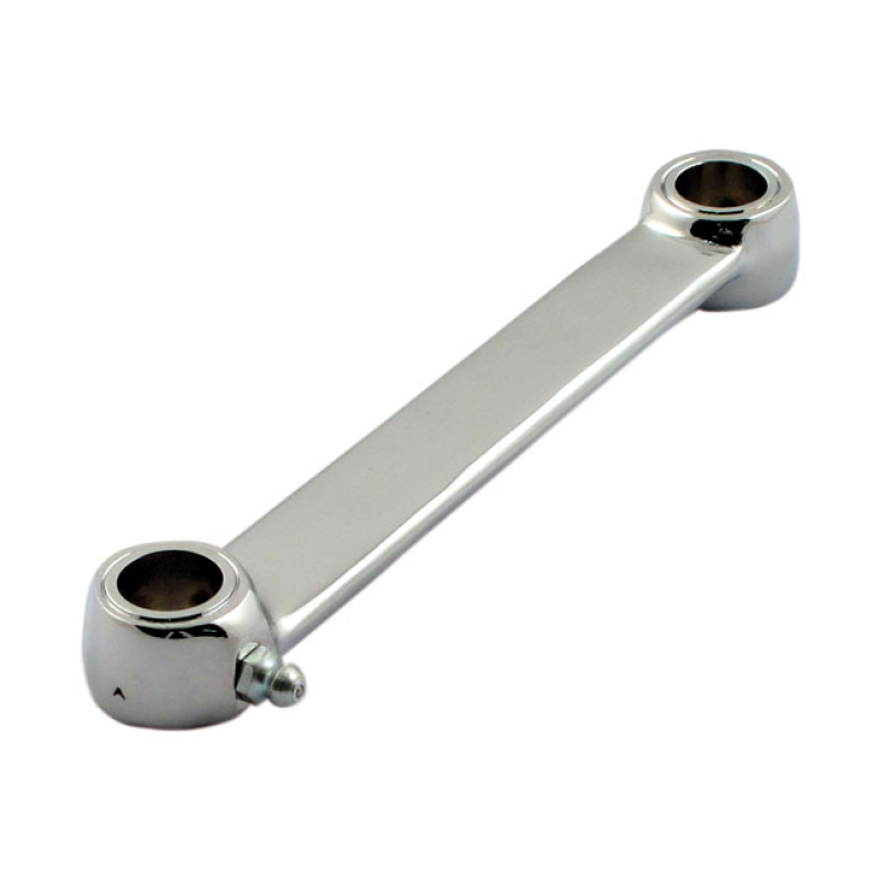 FRONT BRAKE SHACKLE FOR SPRINGER FORKS, CHROME STOCK STYLE REPLACEMENT 971577