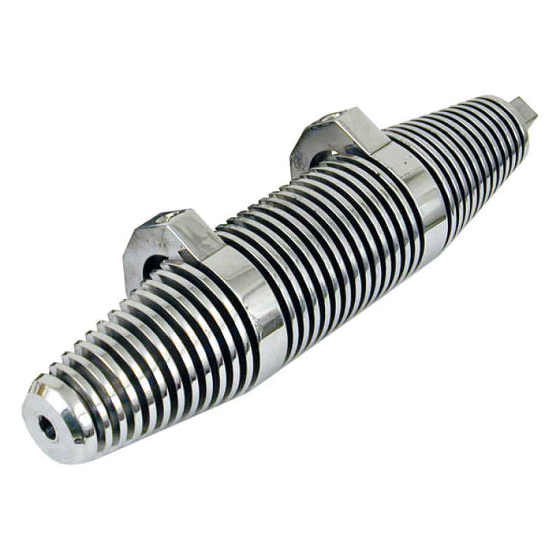 TORPEDO OIL COOLER, POLISHED ALUMINUM 972802