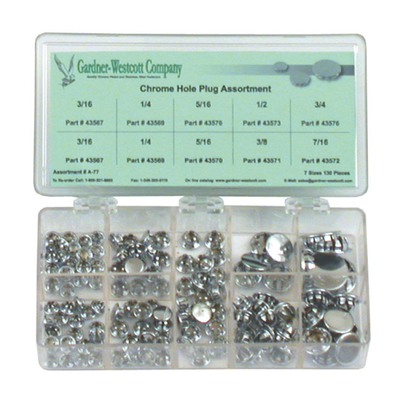 GW HOLE PLUG ASSORTMENT TRAY 975836