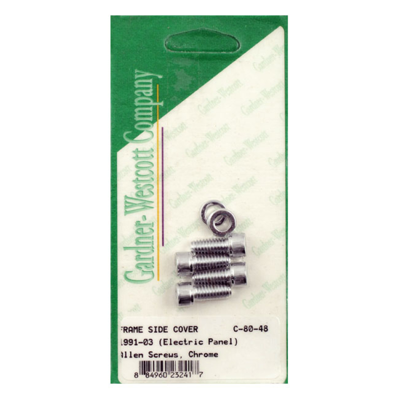 GW, ELECTRICAL PANEL COVER MOUNT KIT. ALLEN CHROME ALLEN HEADS (SOCKET 975967