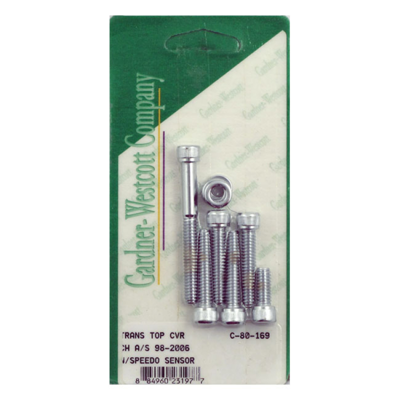 GW, TRANSMISSION TOP COVER MOUNT KIT. ALLEN WITH CHROME PLATED ALLEN H 977184