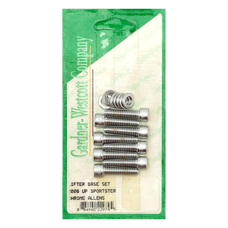 GW, TAPPET BLOCK MOUNT KIT. ALLENHEAD, CHROME CHROME 977375