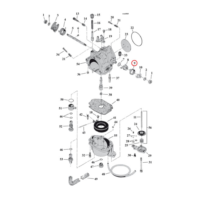 S&S ACTUATOR SPRING, PUMP 977867