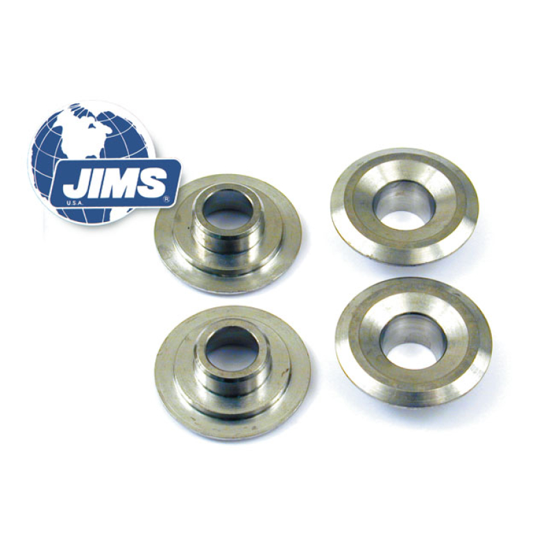 JIMS, UPPER VALVE SPRING COLLARS. TITANIUM COMPATIBLE WITH 1.437" - 1. 978090