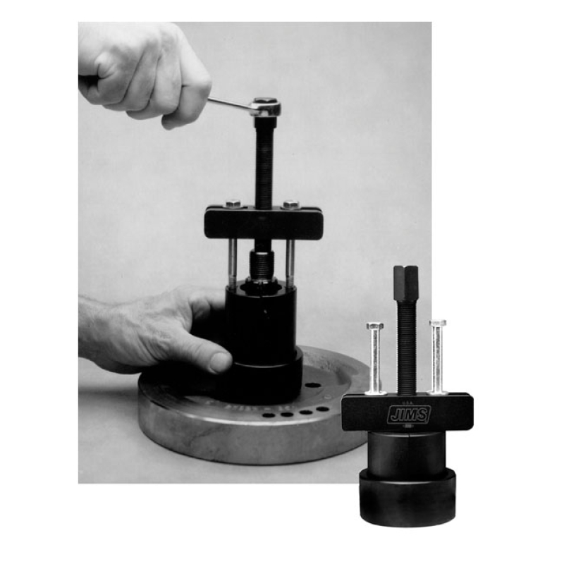JIMS, SPROCKET SHAFT BEARING PULLER TOOL USED TO EASILY REMOVE THE INN 978329
