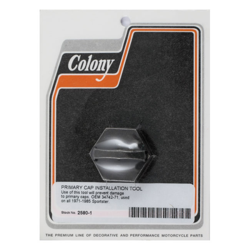 COLONY, XL PRIMARY FILLER & INPECTION PLUG TOOL FOR CURVED SLOTTED PLU 978601