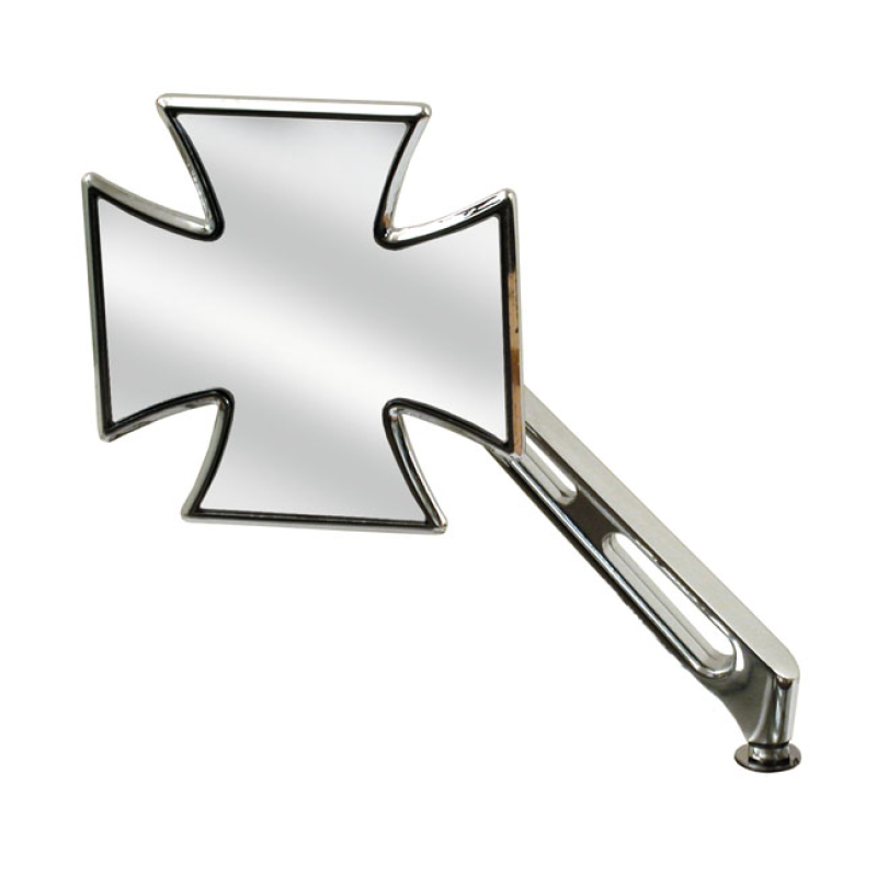 MALTESE CROSS MIRROR, LEFT SLOTTED STEM 980627