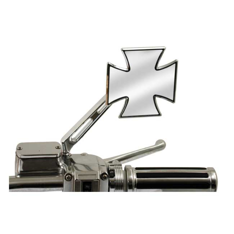 MALTESE CROSS MIRROR, RIGHT SLOTTED STEM 980628