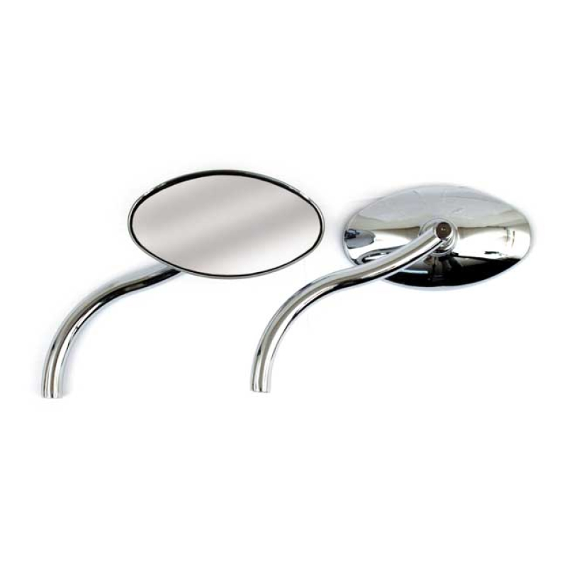 OVAL MIRROR SET, WITH STYLED STEM 980638