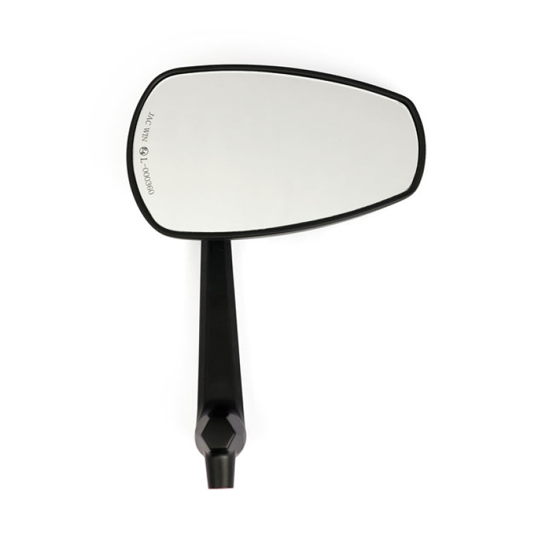 SLIPSTREAM MIRROR SET. STRAIGHT STEM, BLACK WITH BALL HEAD ADJUSTABLE 980833