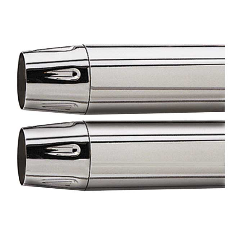 V&H HOT TIPS, TAPER CHROME BILLET ALU 981137