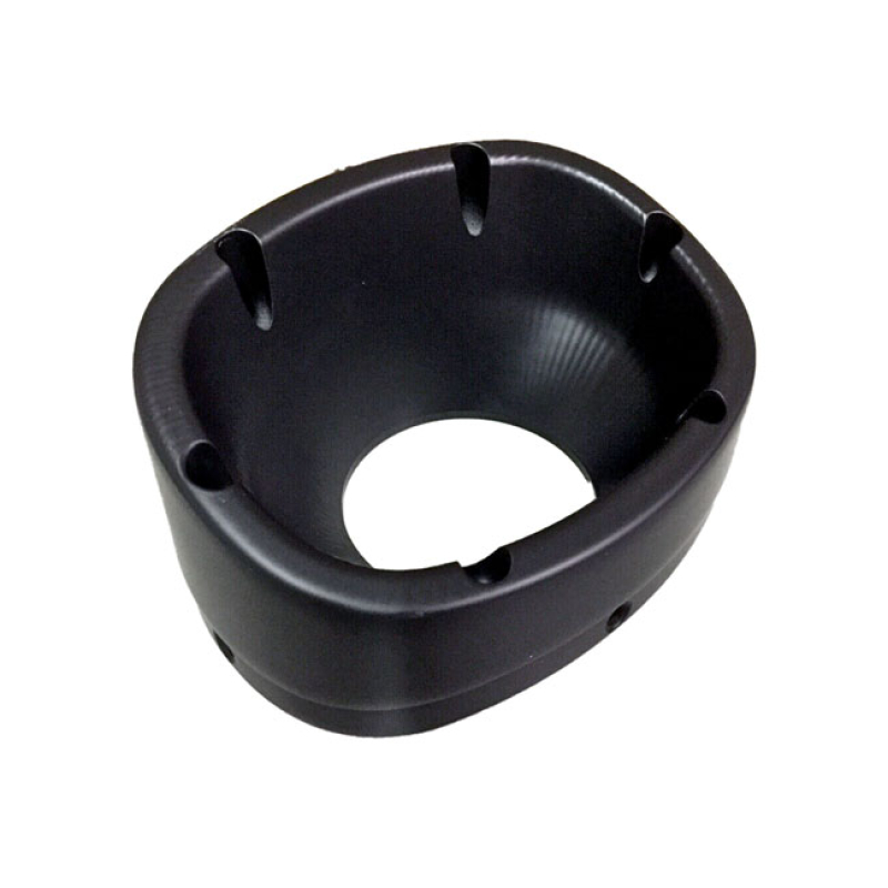 VANCE & HINES, REPL. END-CAP FOR MONSTER OVALS. BLACK 981668