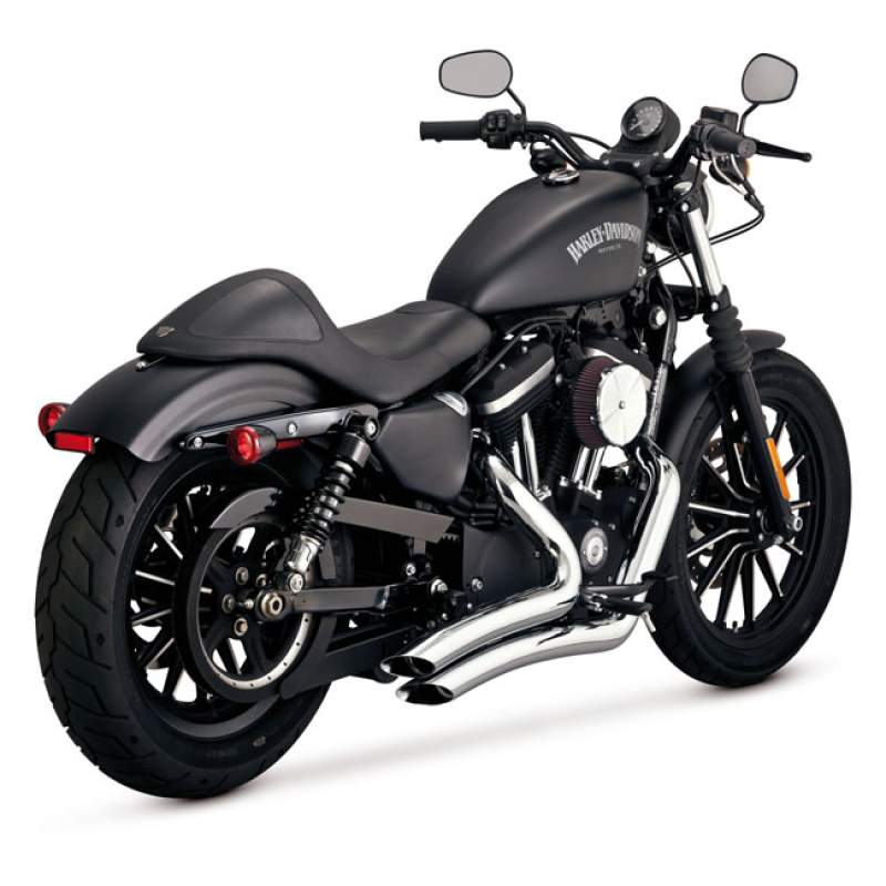 VANCE & HINES, 2-1/2" BIG RADIUS 2-2 EXHAUST. CHROMECHROME. STREAMLIN 981972