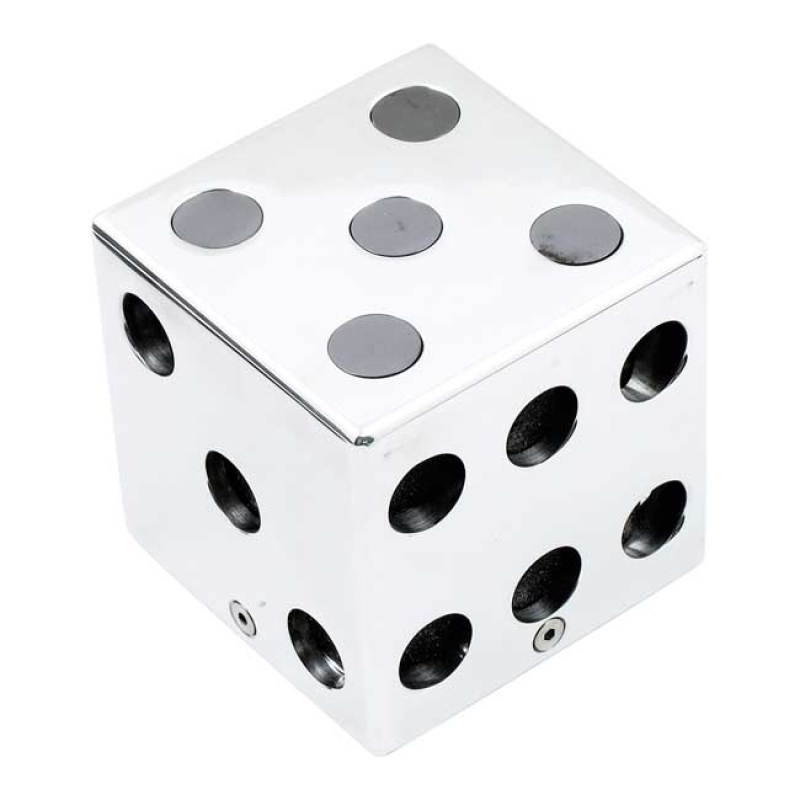 HELLS KITCHEN CHOPPERS, AIR CLEANER KIT. LUCKY DICE POLISHED CNC MACHI 982209