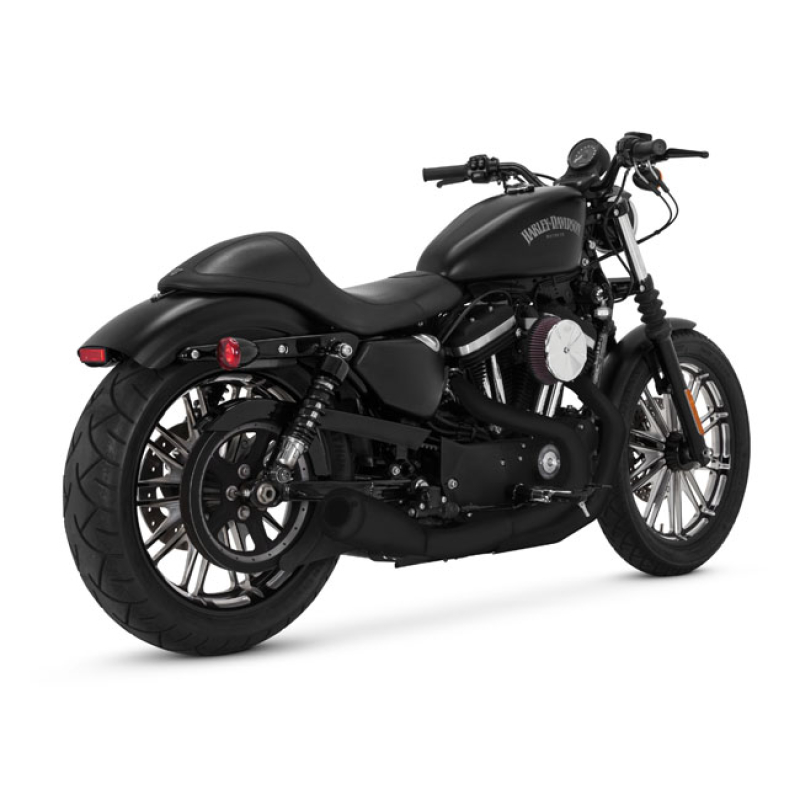 VANCE & HINES, 2-1 UPSWEEP EXHAUST. BLACK 982421