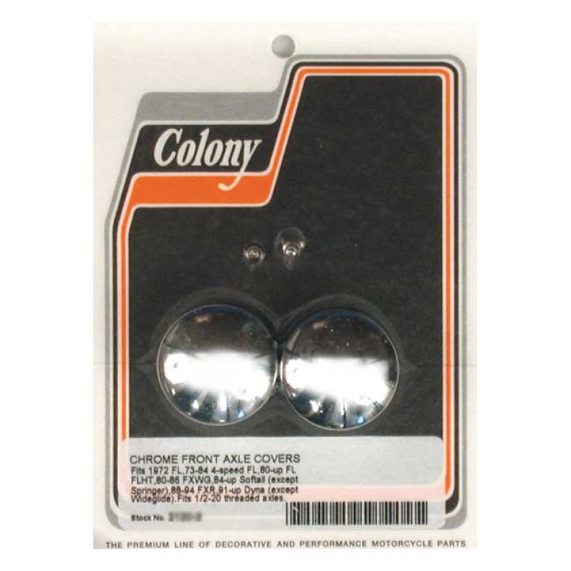 COLONY, FRONT AXLE NUT COVERS 989439