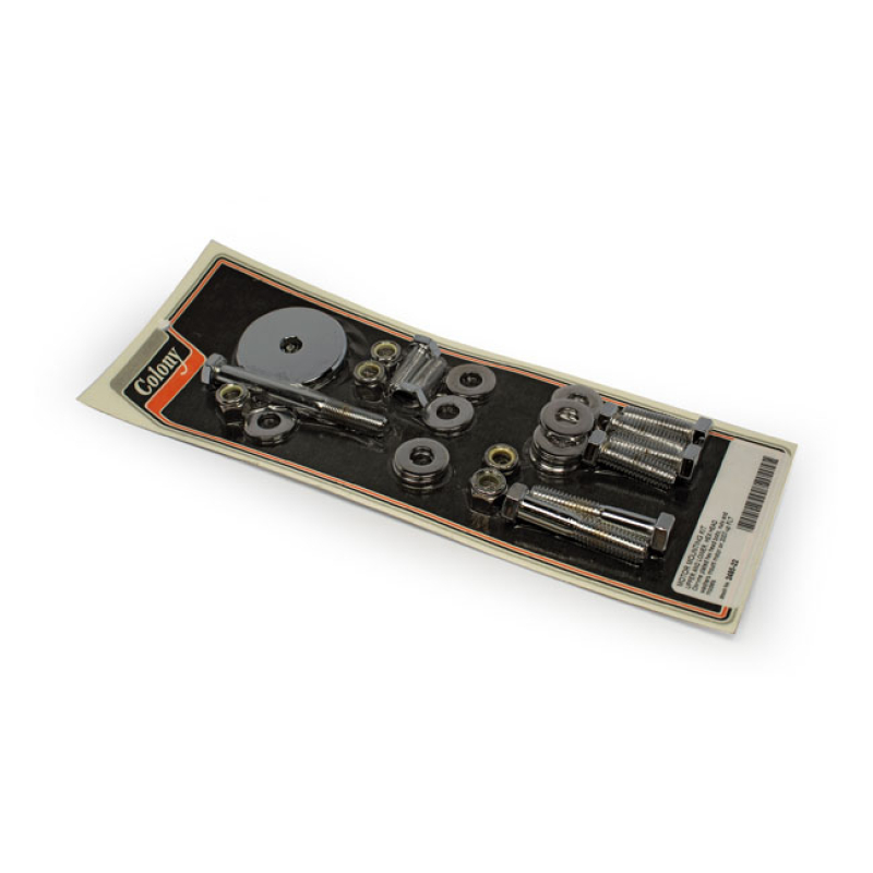 COLONY LOWER MOTOR MOUNT KIT CHROME 989603