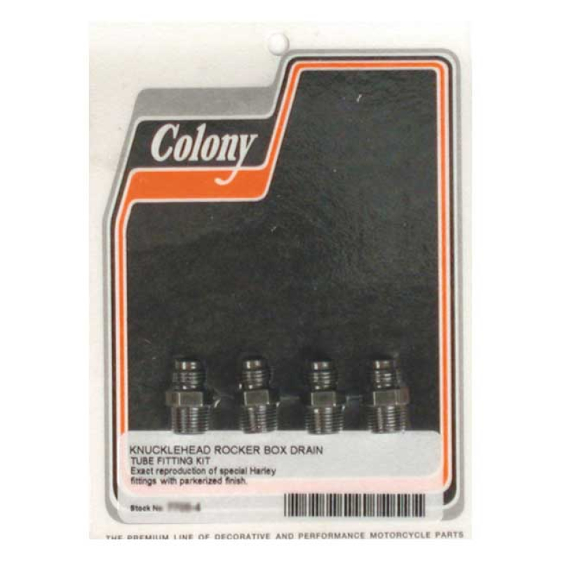 COLONY ROCKER OIL DRAIN FITTING SET 989811