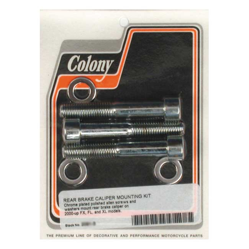 COLONY CALIPER MOUNT BOLT KIT 989979