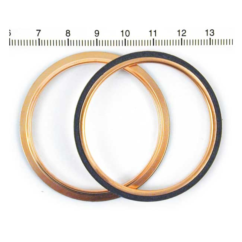 JAMES, ROUND COPPER EXHAUST GASKETS (10) 990017