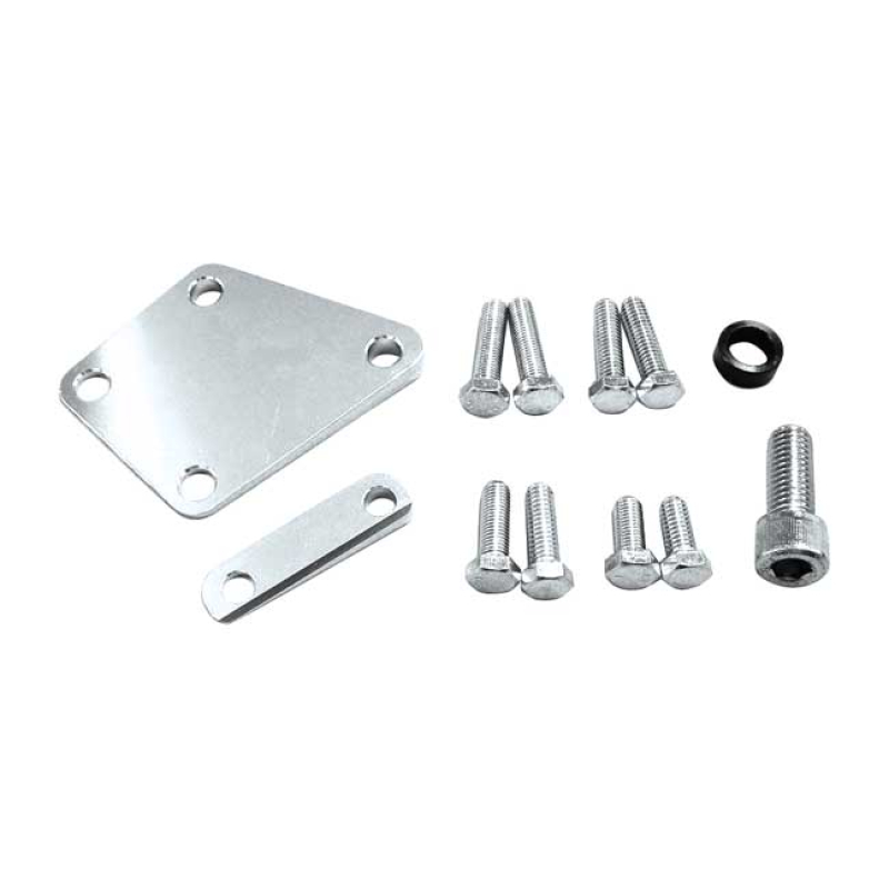 JIFFY WEDGE KIT. CHROME CHROME PLATED ALUMINUM, WITH HARDWARE. FOR BIK 990241