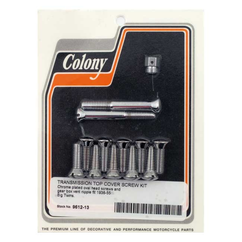 COLONY TRANSM TOP COVER SCREW KIT 990386