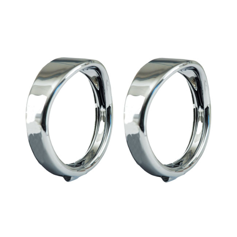 TURNSIGNAL TRIM RINGS, VISOR STYLE 991049