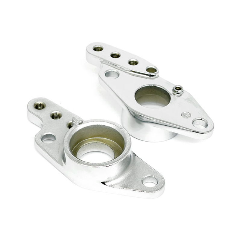 SWINGARM BRACKET, FLOORBOARD MOUNT. LEFT & RIGHT SET OEM STYLE REPLACE 996491