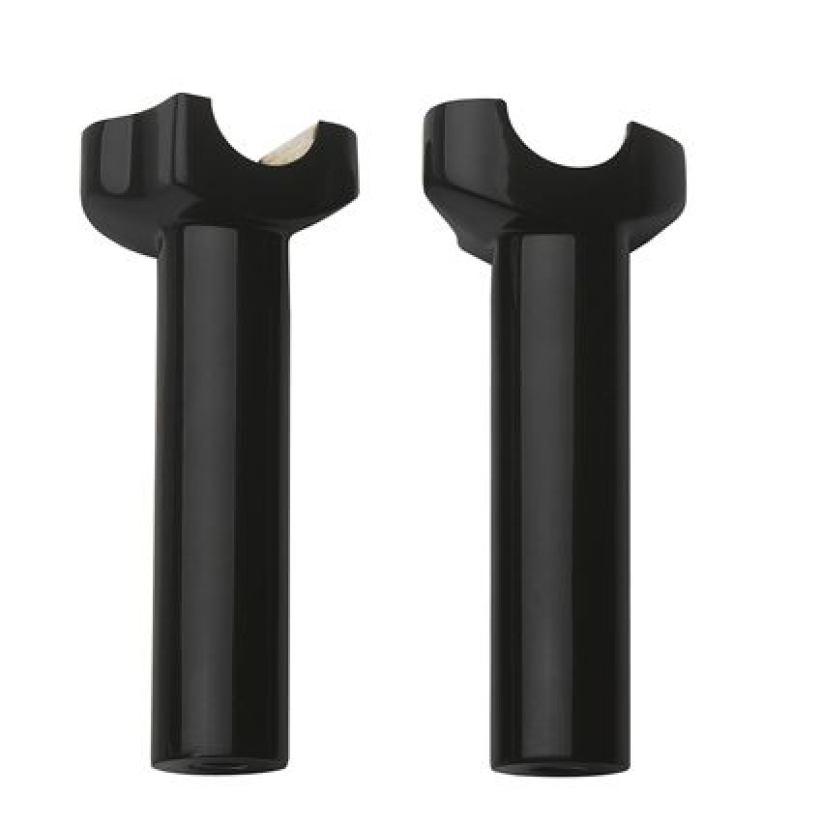 FORGED 5.5" STRGHT RISERS, BLK 639995