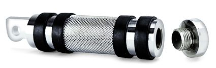 CHRM KNURLEDFTPGS W/THREAD CAP "MALE" PEGS 190161
