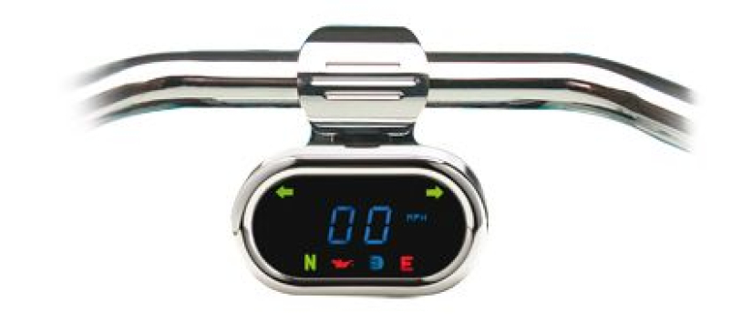 CLASSIC BAR MNT BLUE LED SPDO 601673