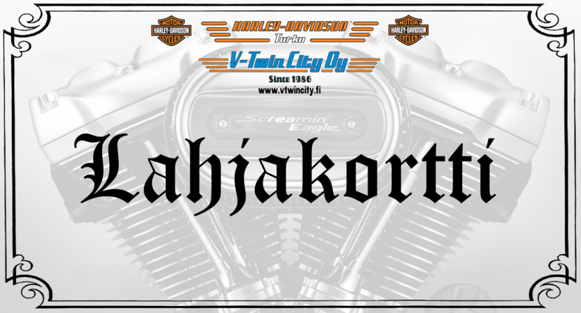  LAHJAKORTTI